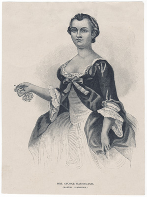 Martha Washington from Stuart's picture